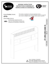 South Shore 2713 Instrucciones De Ensamblaje