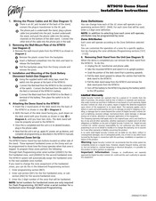 DSC Envoy NT9010 Instrucciones De Instalación