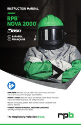 RPB NOVA 2000 Manual De Instrucciones