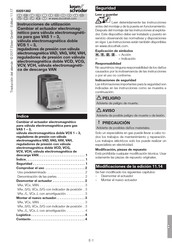 Krom Schroder VCV Instrucciones De Utilizacion