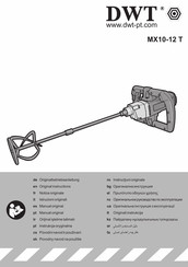 DWT MX10-12 T Manual Original