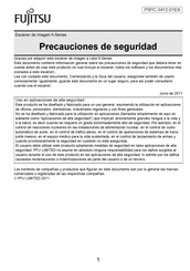 Fujitsu fi-Serie Precauciones De Seguridad