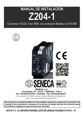 Seneca Z204-1 Manual De Instalación