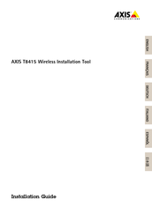 Axis T8415 Guia De Instalacion