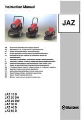 Munters JAZ 60D Manual De Instrucciones