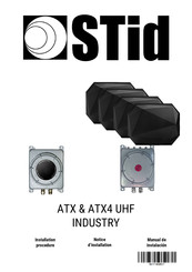 Stid ATX4 UHF INDUSTRY Manual De Instalación