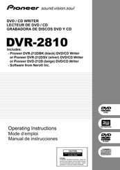 Pioneer DVR-212DSV Manual De Instrucciones