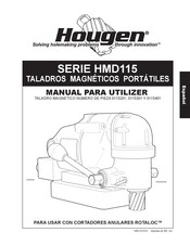 Hougen HMD115 Serie Manual Del Usuario