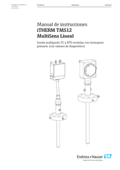 Endress+Hauser iTHERM TMS12 MultiSens Lineal Manual De Instrucciones