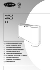 Carrier 42N_E Serie Manual De Instalación Y De Uso