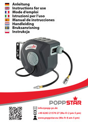 Poppstar 1009884 Manual De Instrucciones