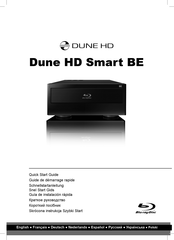 Dune HD Smart BE Guía De Instalación Rápida