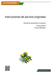 Amazone Precea 3000-A Instrucciones De Servicio Originales