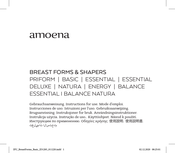 Amoena BALANCE NATURA Instrucciones De Uso