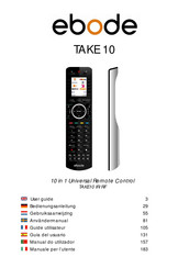 Ebode TAKE 10 IR/RF Manual Del Usuario