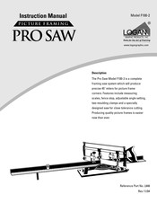 Logan PRO SAW F100-2 Manual De Instrucciones