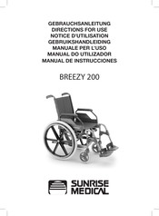 Sunrise Medical BREEZY 200 Manual De Instrucciones