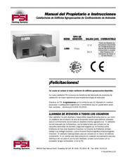 PSI 1450 Serie Manual Del Propietario E Instrucciones