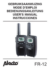 Alecto FR-12 Instrucciones