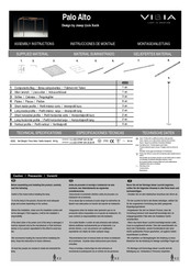 Vibia Palo Alto Instrucciones De Montaje