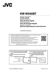 JVC KW-M560BT Guia De Inicio Rapido