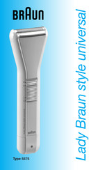 Braun Lady Braun style universal Manual Del Usuario