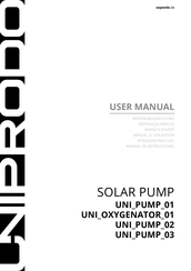 Expondo UNIPRODO UNI_PUMP_01 Manual De Instrucciones