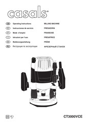 Casals CT3000VCE Instrucciones De Servicio