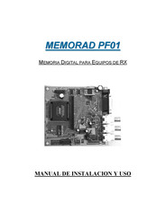 I.A.S.A. MEMORAD PF01 Manual De Instalacion Y Uso