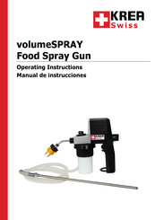 KREA Swiss volumeSPRAY Manual De Instrucciones