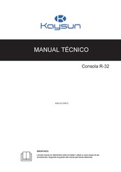 Kaysun R32 Manual Tecnico