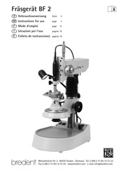 bredent BF 2 Folleto De Instrucciones