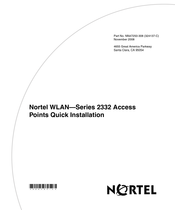 Nortel 2332 Serie Guía De Instalación Rápida