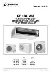 Technibel CP 188 C Manual Tecnico