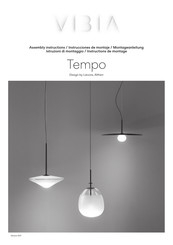 Vibia Tempo Instrucciones De Montaje