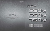 EVGA SuperNOVA 550W GOLD Manual Del Usuario