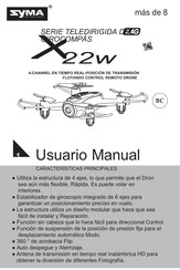 SYMA X22W Usuario Manual