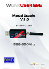 DMD WLINKUSB4GMx Manual Usuario