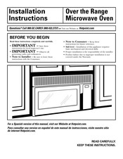 Hotpoint RVM1535DMCC Instrucciones De Instalación