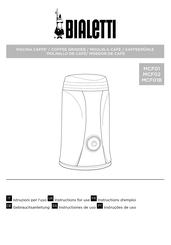 Bialetti MCF01 Instructiones De Uso