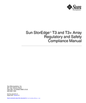 Sun Microsystems Sun StorEdge T3+ Manual De Instalación