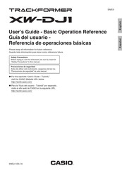 Casio Trackformer XW-DJ1 Guía Del Usuario Y Referencia De Operaciones Básicas