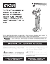 Ryobi JG001 Manual Del Operador