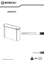 Zodiac SIROCCO2 Manual De Instalación Y De Uso