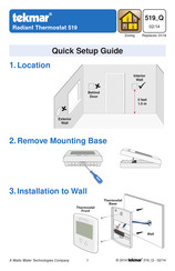 Tekmar 519 Guía De Instalación Rápida