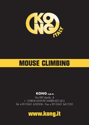 Kong MOUSE CLIMBING Manual Del Usario