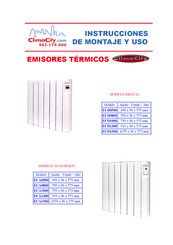 ClimaCity ECA1300 Instrucciones De Montaje Y Uso