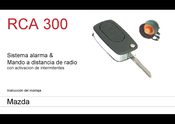 Mazda RCA 300 Instrucciones De Montaje
