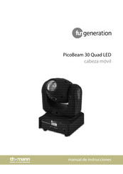 thomann fun generation PicoBeam 30
Quad LED Manual De Instrucciones