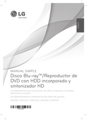 LG HR939D Manual Simple